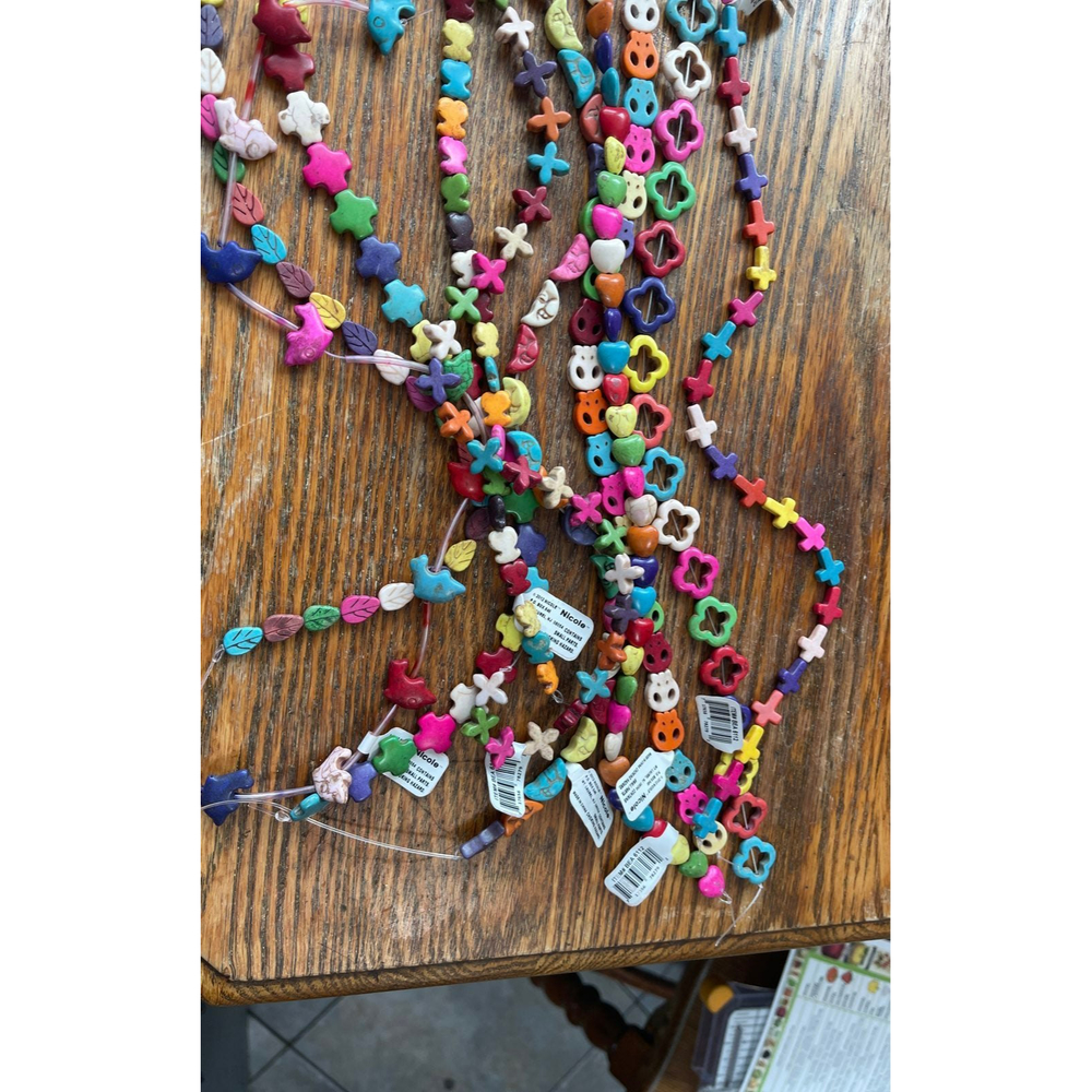 10 Nicole Brand Strings of Beads